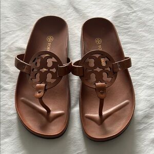 Tory Burch Cloud Sandals in brown